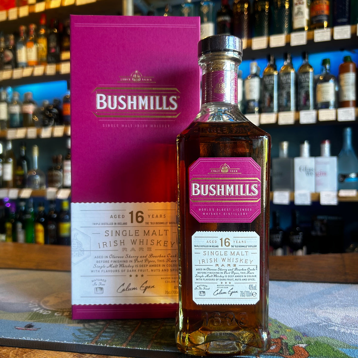 Bushmills 16 Year Old Single Malt – Independent spirit of Bath