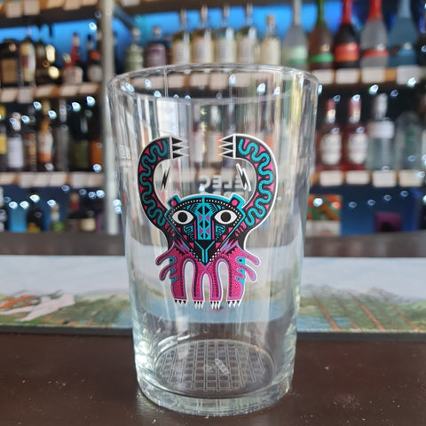 Electric Bear Pint Glass