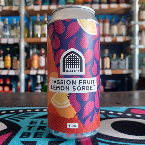 Vault City - Passion Fruit Lemon Sorbet Vault City - Passion Fruit Lemon Sorbet
