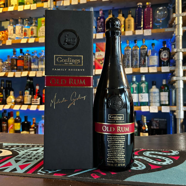 Goslings Family Reserve Old Rum – Independent spirit of Bath
