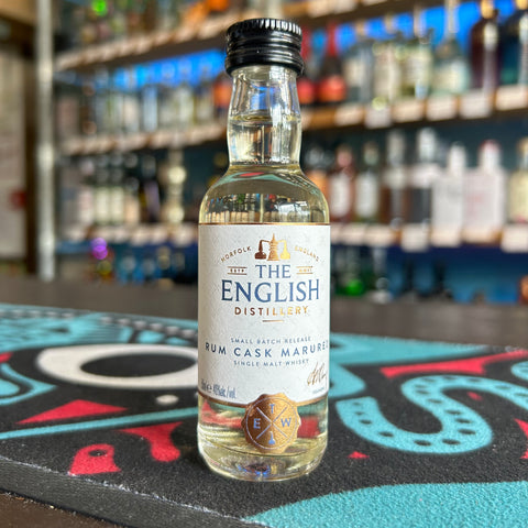 The English Whisky Co - Rum Cask Matured 5cl