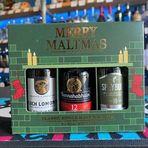 Merry Maltmas Whisky Gift Set