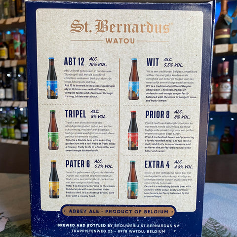 St. Bernardus Mixed 6 Pack With 2 Glasses